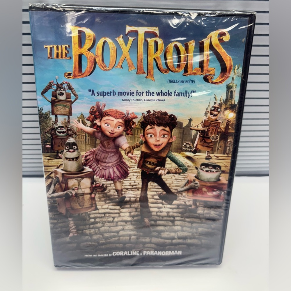 The Boxtrolls Movie on DVD - Brand New, Sealed.
